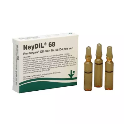 NEYDIL Nr.68 Revitorgan Dil.D 4 per vet. ampuller, 5X2 ml