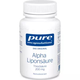 PURE ENCAPSULATIONS Kapslar med alfa-liponsyra, 60 kapslar