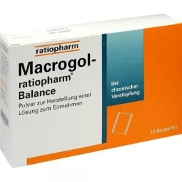 MACROGOL-ratiopharm Balans Plv.z.H.e.L.z.Einn., 10 st