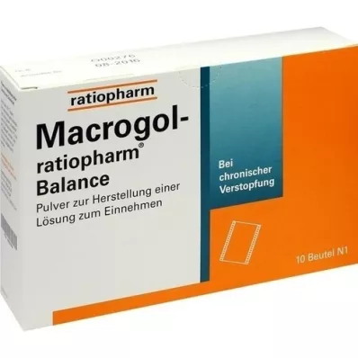 MACROGOL-ratiopharm Balans Plv.z.H.e.L.z.Einn., 10 st