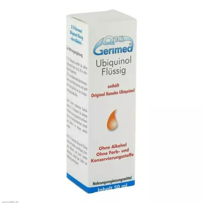 Q10 GERIMED Ubiquinol flytande, 50 ml