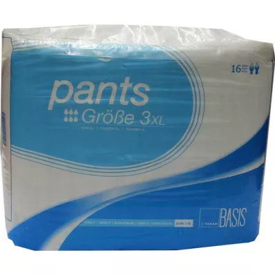 Param Pants Basic Storlek 3 XL, 16 st