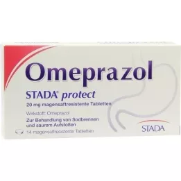 OMEPRAZOL STADA skydda 20 mg enterotabletter, 14 st