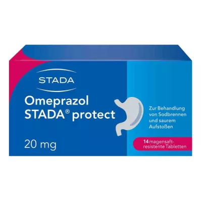 OMEPRAZOL STADA skydda 20 mg enterotabletter, 14 st
