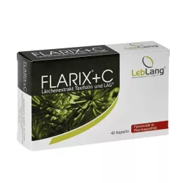 FLARIX+C Taxifolin-kapslar med extrakt av lärk, 40 st