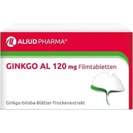 GINKGO AL 120 mg filmdragerade tabletter, 30 st