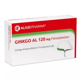 GINKGO AL 120 mg filmdragerade tabletter, 30 st
