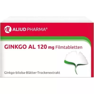 GINKGO AL 120 mg filmdragerade tabletter, 120 st