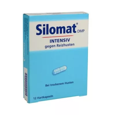 SILOMAT DMP intensiva antiirriterande hostkapslar, 12 st