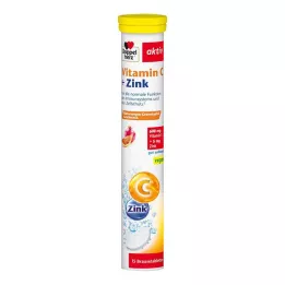 DOPPELHERZ C-vitamin+Zink brustabletter, 15 st