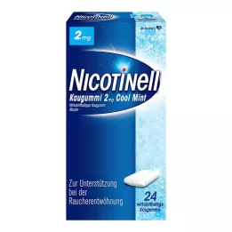 NICOTINELL Tuggummi Cool Mint 2 mg, 24 st