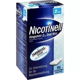 NICOTINELL Tuggummi Cool Mint 2 mg, 96 st