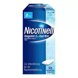 NICOTINELL Tuggummi Cool Mint 2 mg, 96 st