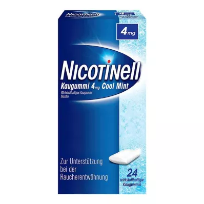 NICOTINELL Tuggummi Cool Mint 4 mg, 24 st