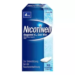 NICOTINELL Tuggummi Cool Mint 4 mg, 96 st