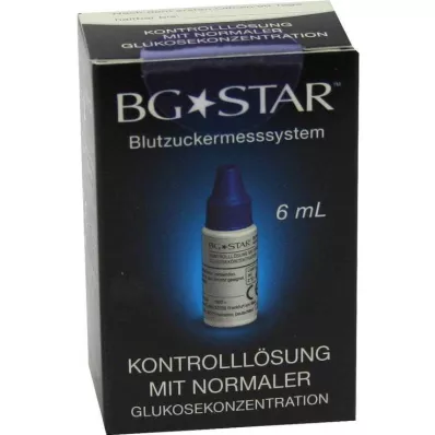 Bgstar kontrolllösning normal, 6 ml
