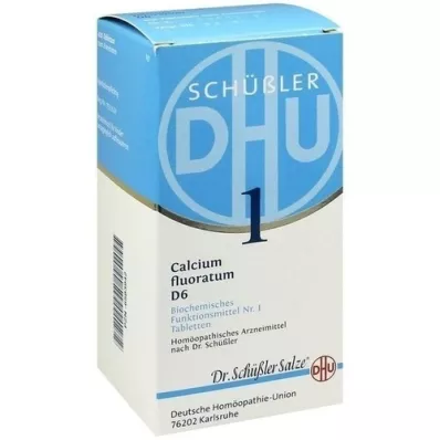 BIOCHEMIE DHU 1 Kalciumfluoratum D 6 tabletter, 420 st