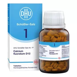 BIOCHEMIE DHU 1 Kalciumfluoratum D 12 tabletter, 420 st