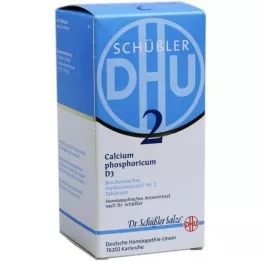 BIOCHEMIE DHU 2 Kalciumfosforicum D 3 tabletter, 420 st