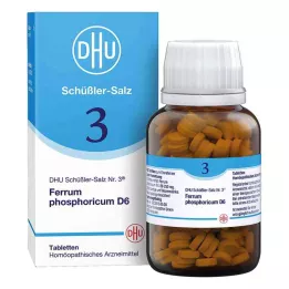 BIOCHEMIE DHU 3 Ferrum phosphoricum D 6 tabletter, 420 st