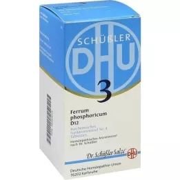 BIOCHEMIE DHU 3 Ferrum phosphoricum D 12 tabletter, 420 st