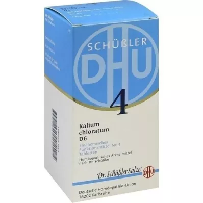 BIOCHEMIE DHU 4 Kalium chloratum D 6 tabletter, 420 st