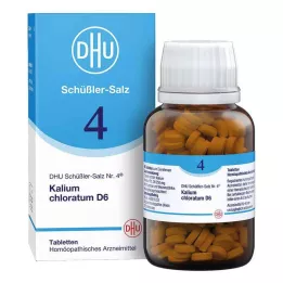 BIOCHEMIE DHU 4 Kalium chloratum D 6 tabletter, 420 st