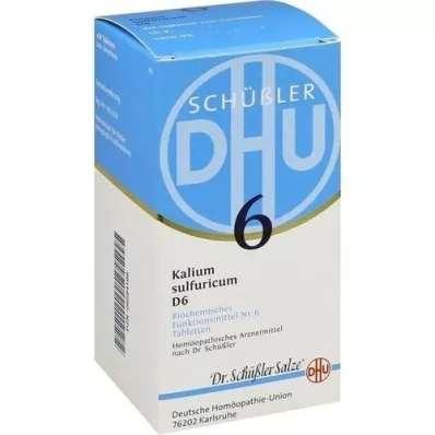 BIOCHEMIE DHU 6 Kalium sulphuricum D 6 tabletter, 420 st