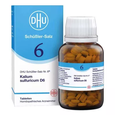 BIOCHEMIE DHU 6 Kalium sulphuricum D 6 tabletter, 420 st