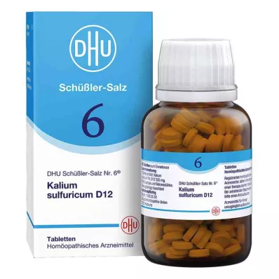 BIOCHEMIE DHU 6 Kalium sulphuricum D 12 tabletter, 420 st