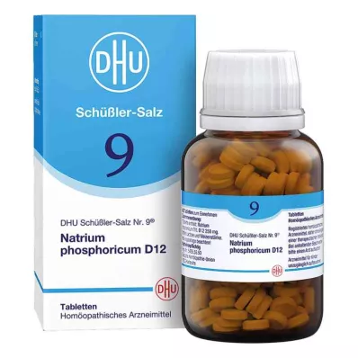 DHU Schuessler salt nummer 9 natriumphosphoricum D12 tabletter (420 stycken) DHU Schuessler salt nummer 9 natriumphosphoricum D12 tabletter (420 stycken)