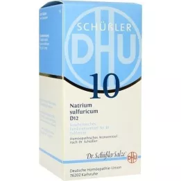 BIOCHEMIE DHU 10 Natrium sulfuricum D 12 tabletter, 420 st