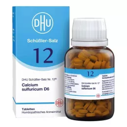 BIOCHEMIE DHU 12 Calcium sulphuricum D 6 tabletter, 420 st