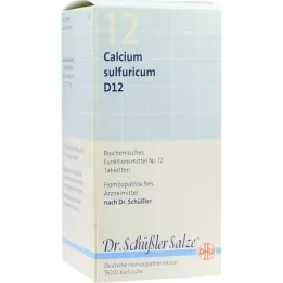 BIOCHEMIE DHU Calcium sulphuricum D 12 tabletter, 420 st