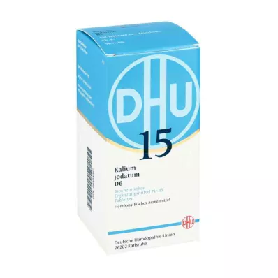 BIOCHEMIE DHU 15 Kalium jodatum D 6 tabletter, 420 st