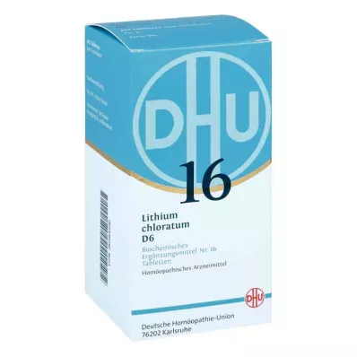 BIOCHEMIE DHU 16 Litiumkloratum D 6 tabletter, 420 st