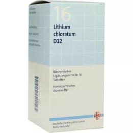 BIOCHEMIE DHU 16 Litiumkloratum D 12 tabletter, 420 st