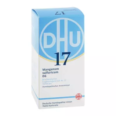 BIOCHEMIE DHU 17 Manganum sulphuricum D 6 tabletter, 420 st
