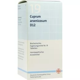 BIOCHEMIE DHU 19 Cuprum arsenicosum D 12 tabletter, 420 pc