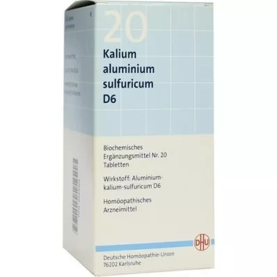 BIOCHEMIE DHU 20 Kalium alun.svavel.D 6 tabletter, 420 st