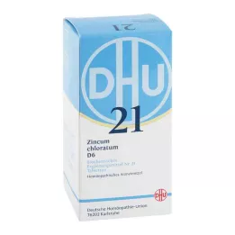 BIOCHEMIE DHU 21 Zincum chloratum D 6 tabletter, 420 st
