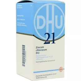 BIOCHEMIE DHU 21 Zincum chloratum D 12 tabletter, 420 st
