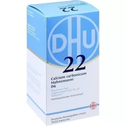 BIOCHEMIE DHU 22 Calcium carbonicum D 6 tabletter, 420 st