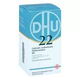 BIOCHEMIE DHU 22 Calcium carbonicum D 6 tabletter, 420 st