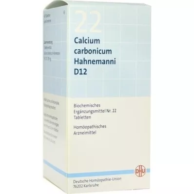 BIOCHEMIE DHU 22 Calcium carbonicum D 12 tabletter, 420 st