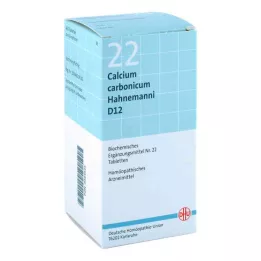 BIOCHEMIE DHU 22 Calcium carbonicum D 12 tabletter, 420 st