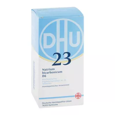 BIOCHEMIE DHU 23 Natrium bicarbonicum D 6 tbl, 420 st