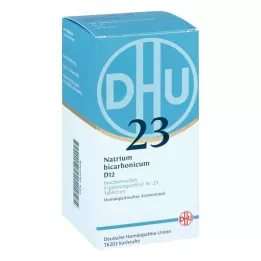 BIOCHEMIE DHU 23 Natrium bicarbonicum D 12 tbl, 420 st