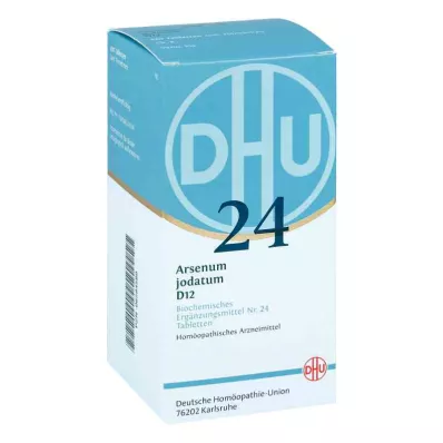 BIOCHEMIE DHU 24 Arsenum jodatum D 12 tabletter, 420 st