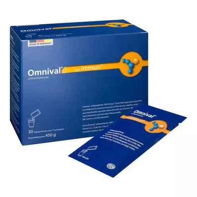 OMNIVAL orthomolekul.2OH immune 30 TP Granulat, 30 st